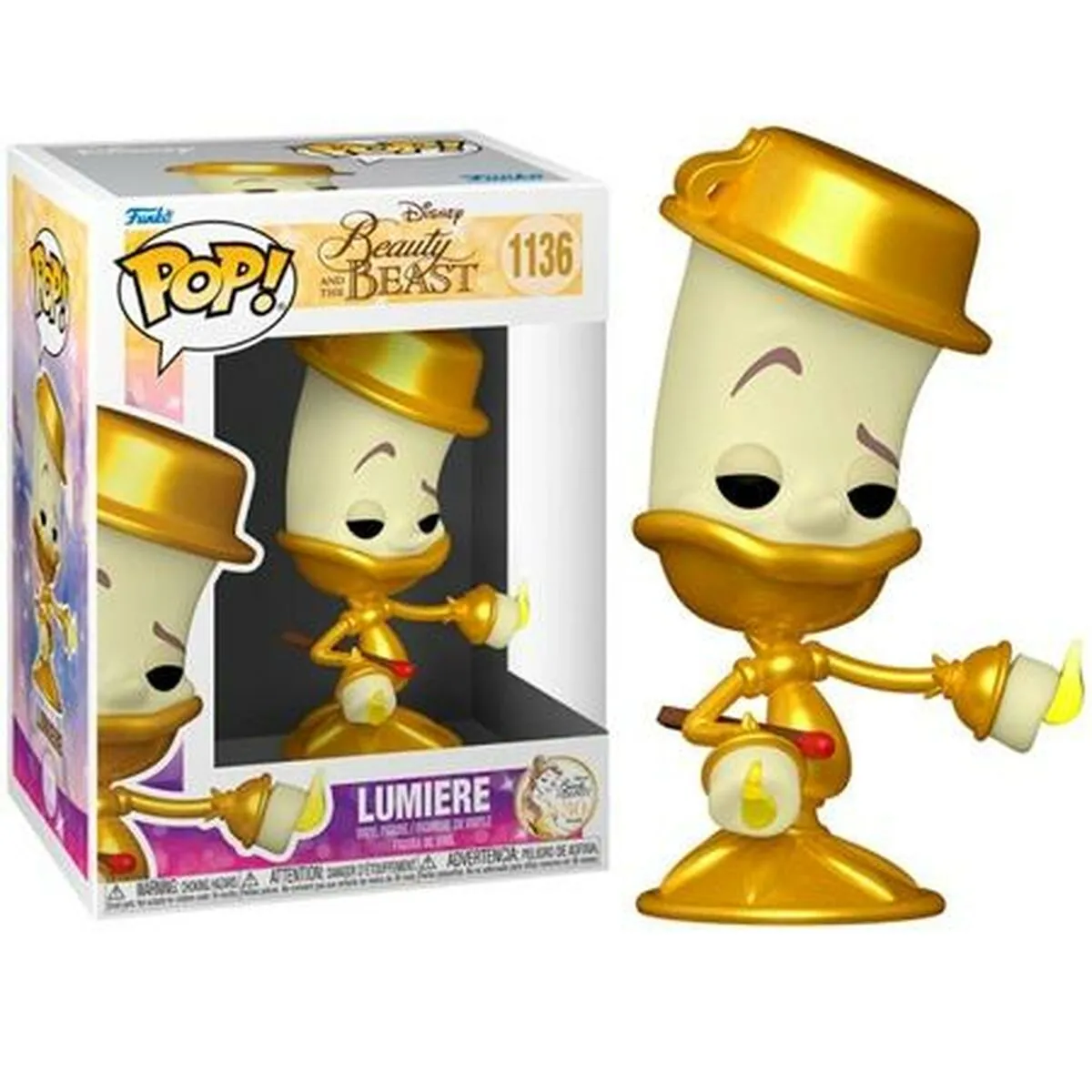 FUNKO Beauty and the Beast: Lumiere Nº1136