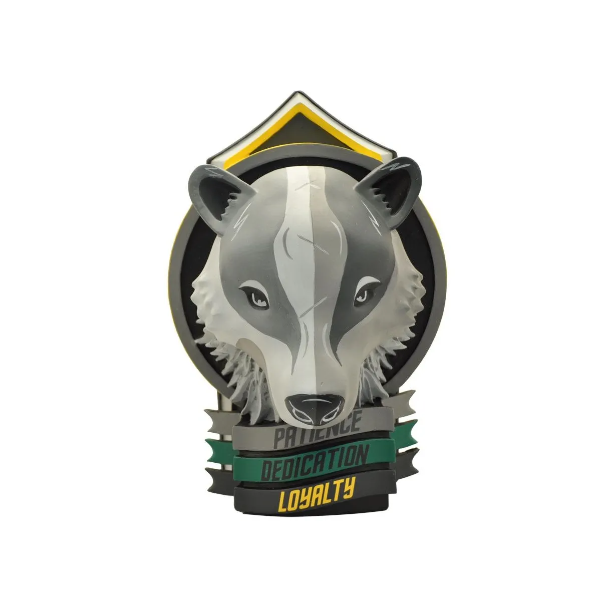 Plastoy Statuette Harry Potter Hufflepuff Crest