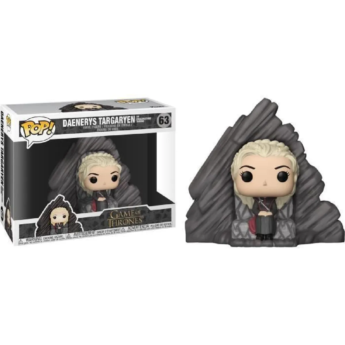 Game of Thrones Daenerys on Throne - vue 2