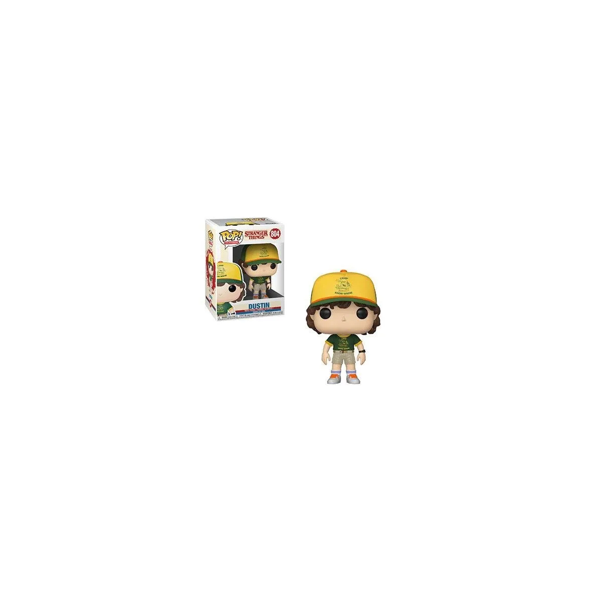 Figurine Funko Pop! Television : Stranger Things Dustin At Camp
