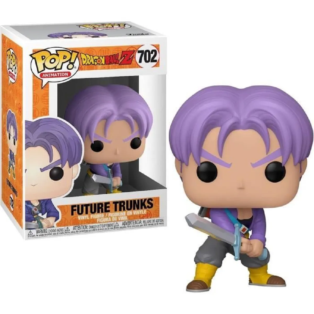 Funko Dragon Ball Z - Figurine Pop! Trunks 9 Cm - Image 8