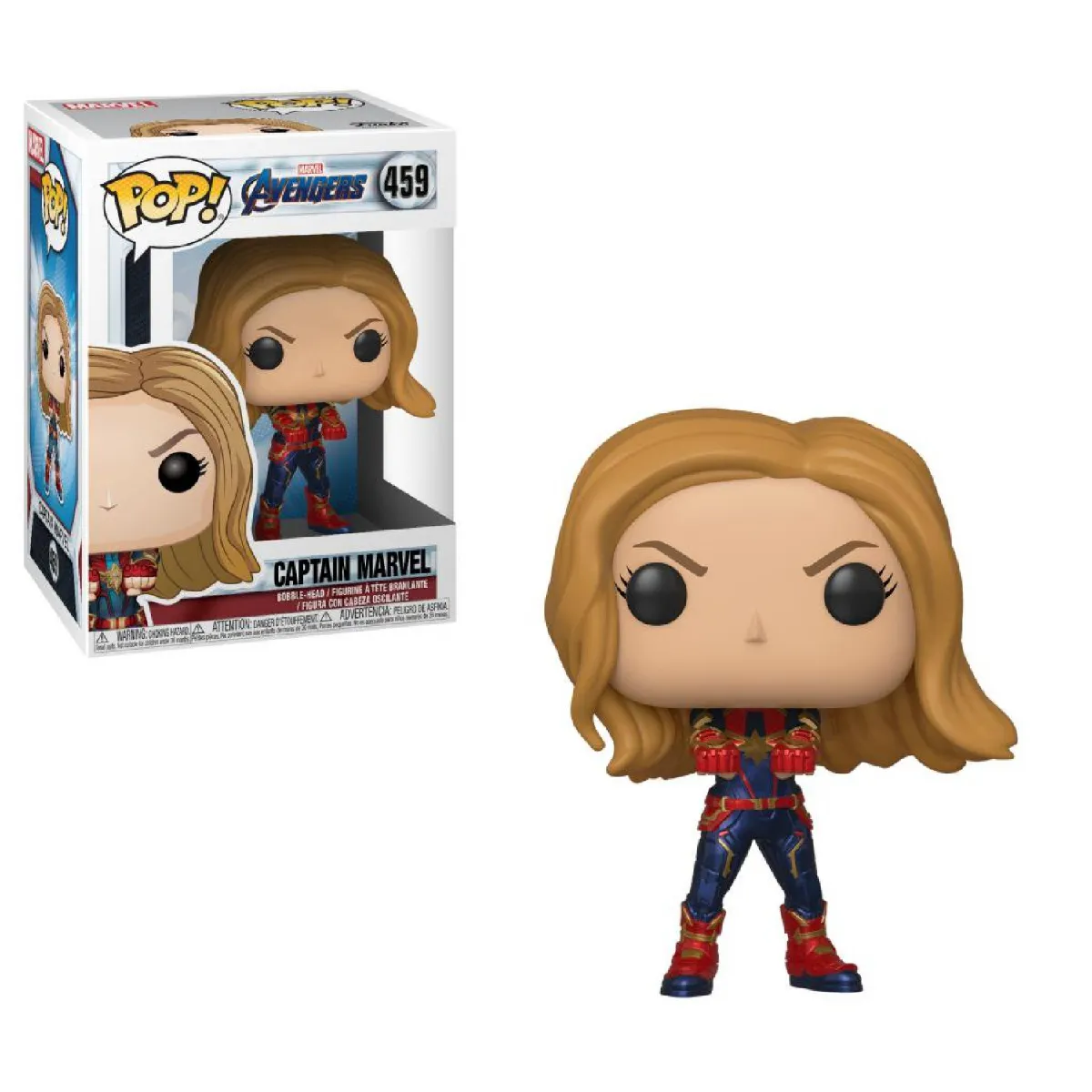Funk Figurine Funko Pop Marvel Avengers Endgame Captain Marvel - Image 3