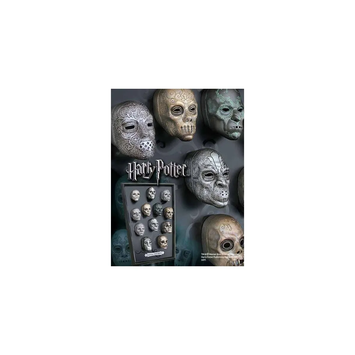 Noble Collection Set Mini Masques Mangemort Harry Potter