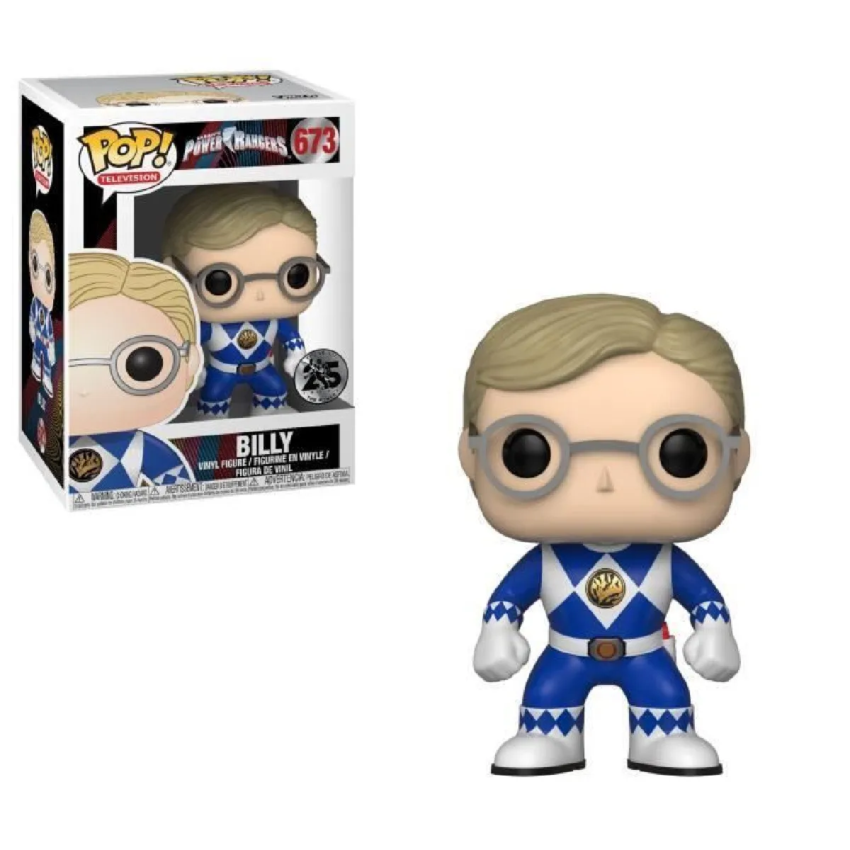 Figurine Funko Pop! Power Rangers: Ranger Sans casque - vue 2