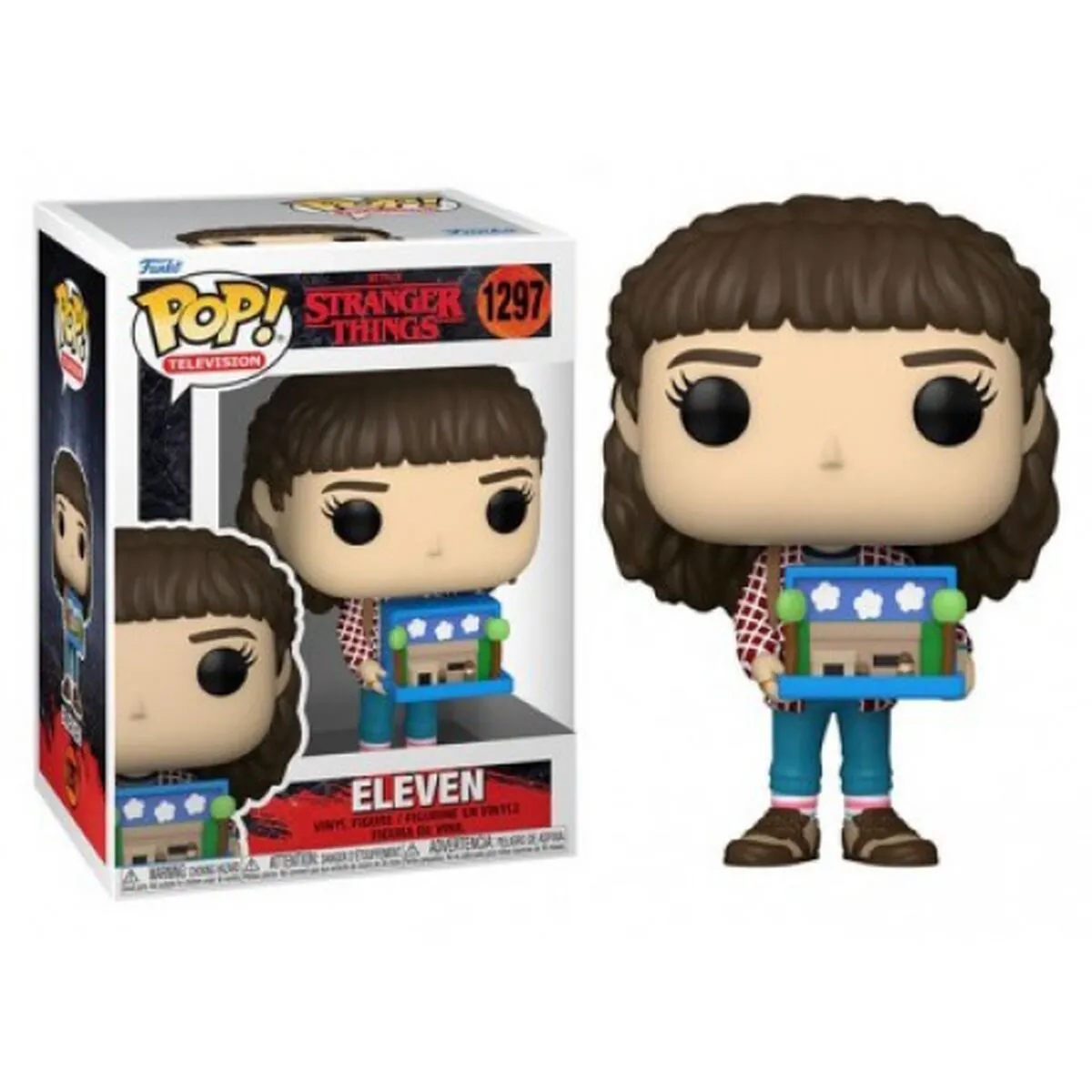 Funko Pop! STRANGER THINGS S4 N° 1297 Eleven avec Diorama boite abimée (FU34) - Image 4