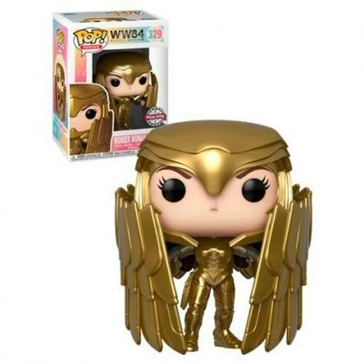 POP WONDER WOMAN GOLDEN ARMOR SHIELD Nº 329
