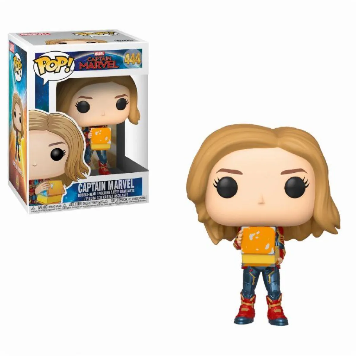 Funko Pop Marvel Captain Marvel 444 Captain Marvel Avec Boîte À Lunch - Image 3