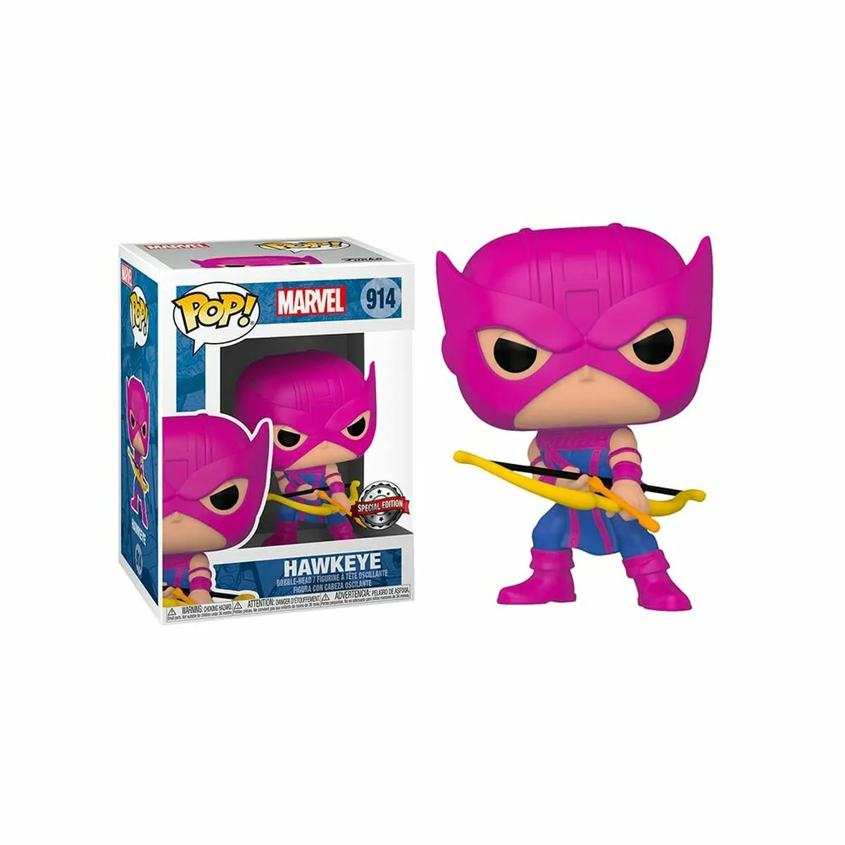 POP Marvel: Marvel Classic Hawkeye - vue 2