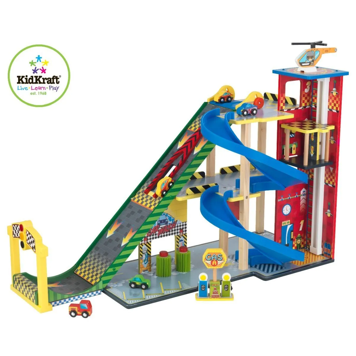 Ensemble rampe voiture de course 63267