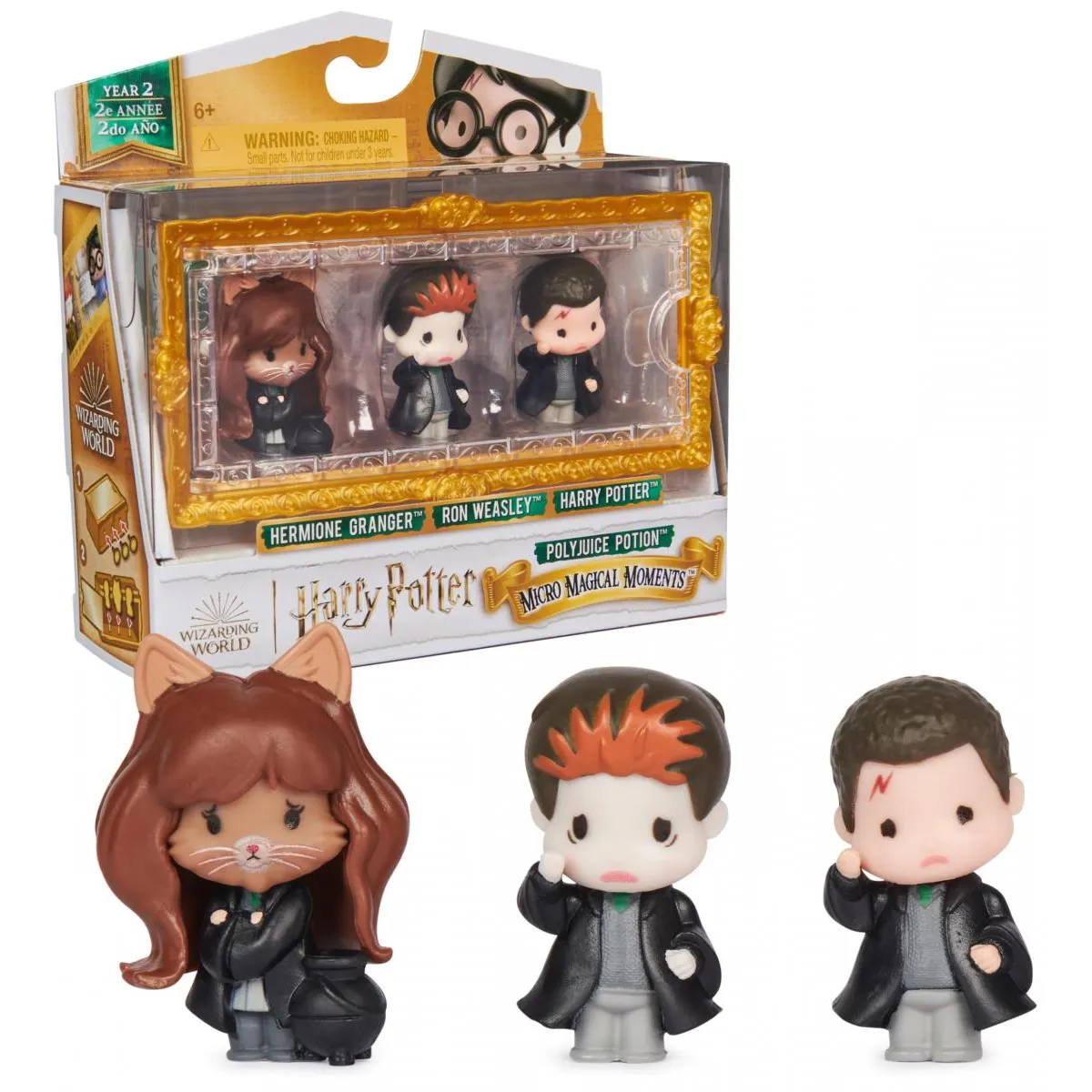Pack de Figurines Magiques Harry Potter Moments Inoubliables de la Chambre des Secrets Neuf - vue 3