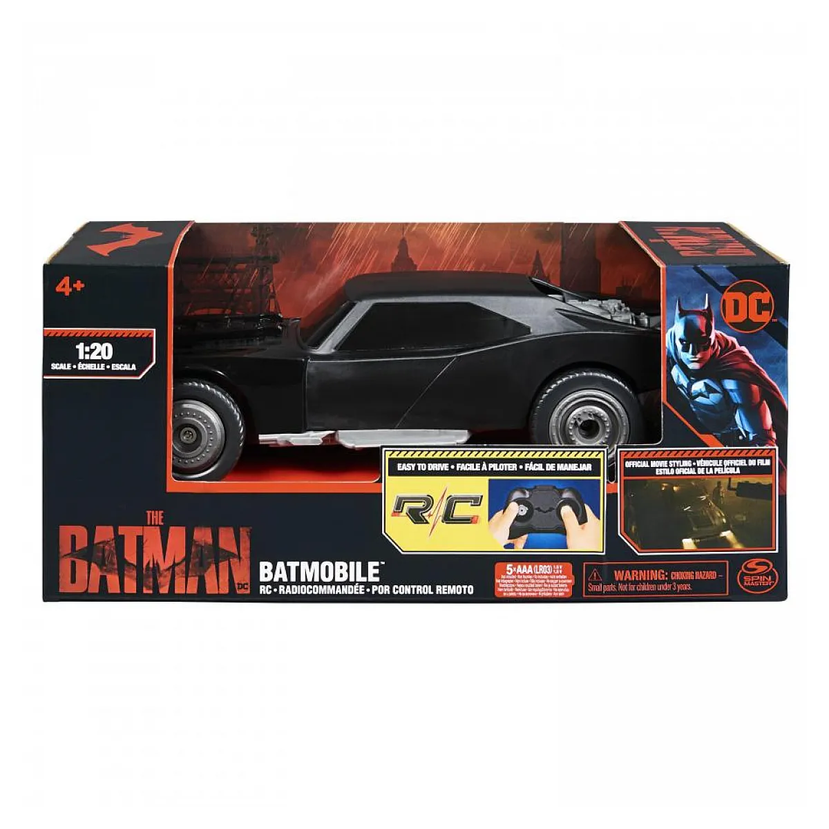 Spinmaster Batmobile The Batman Échelle 1:20