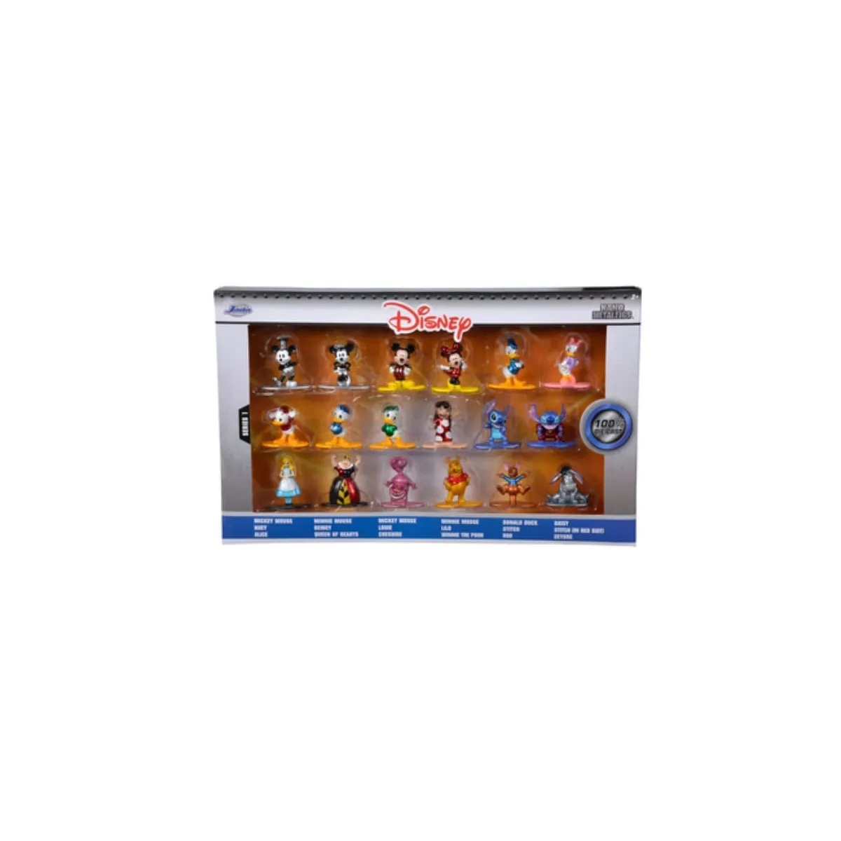Sammlerfigur Jada Toys Disney Diecast Nano Metalfigs Wave (x18)