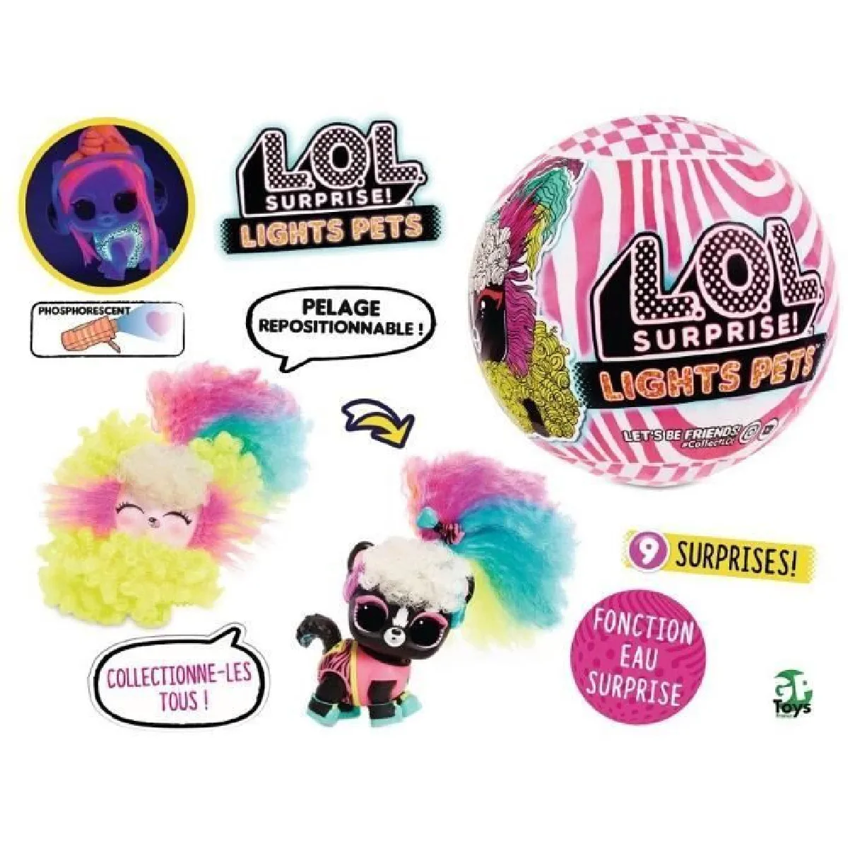 Lol Surprise Lights Hair Pets L.o.l. Surprise Modèle Aléatoire - Image 3