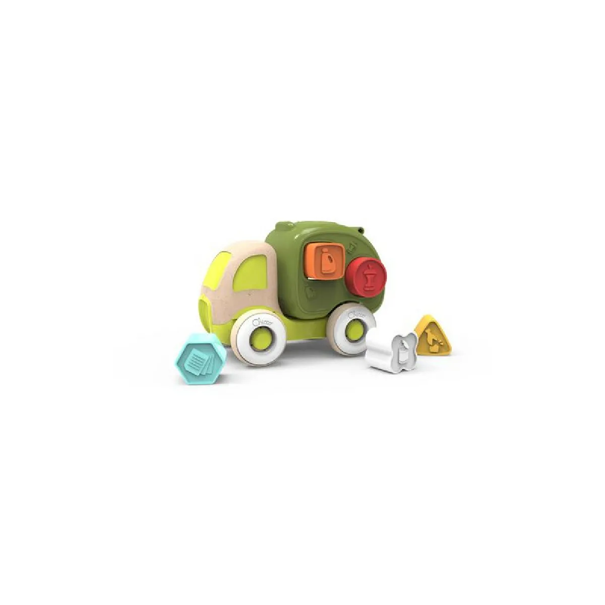 Chicco camion de recyclage - Vert