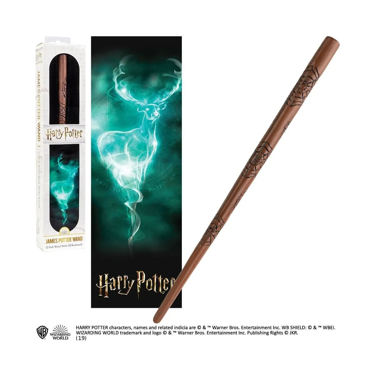 Noble Collection Baguette James Potter