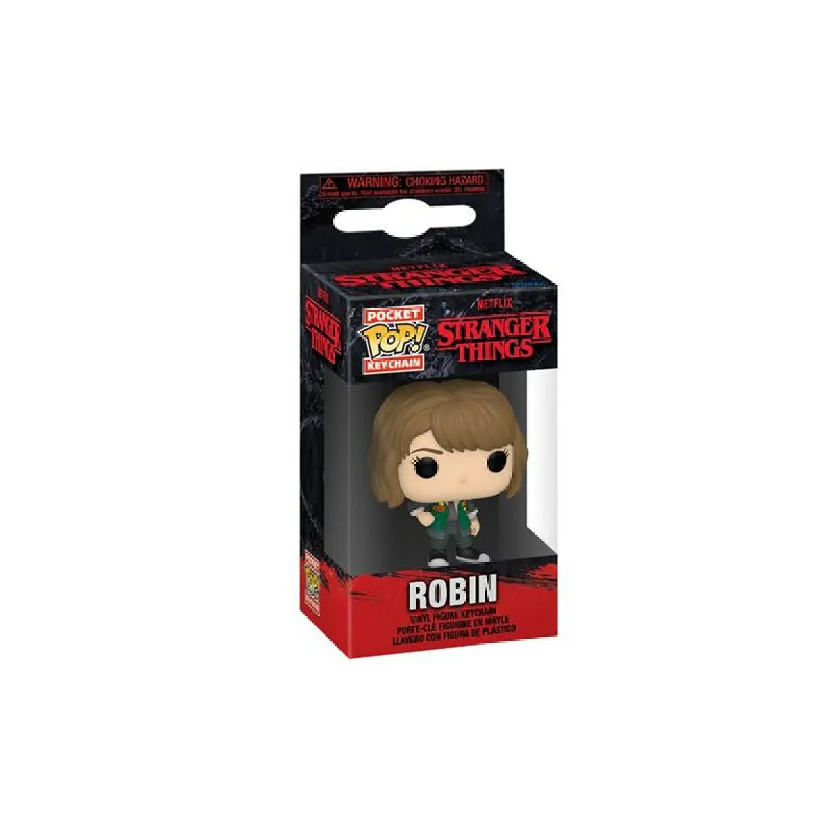 Stranger Things Season 4 Robin Pop Keychain