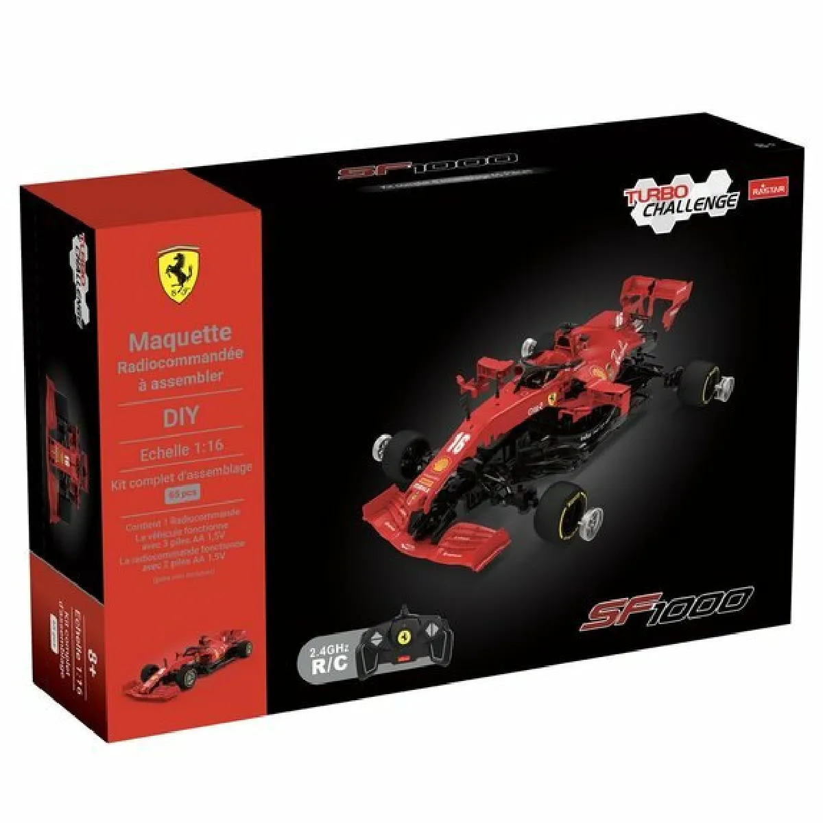 Turbo Challenge Voiture Télécommandée Kit Ferrari Sf1000 - Image 3