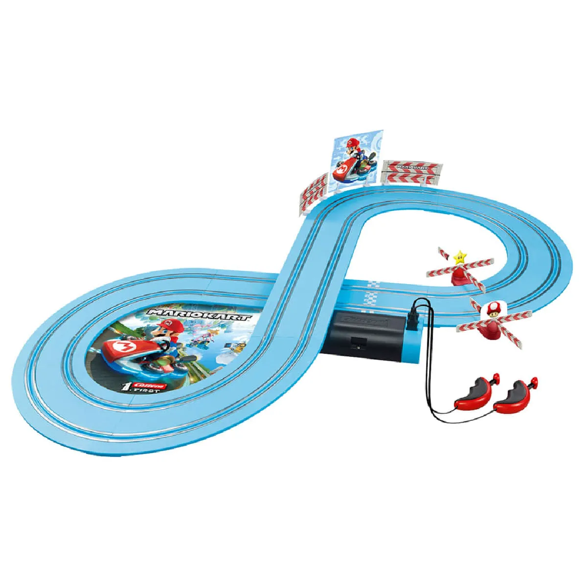 Carrera Multicolore Circuit First Nintendo Mario Kart Avec Piste Et Voitures - Image 4