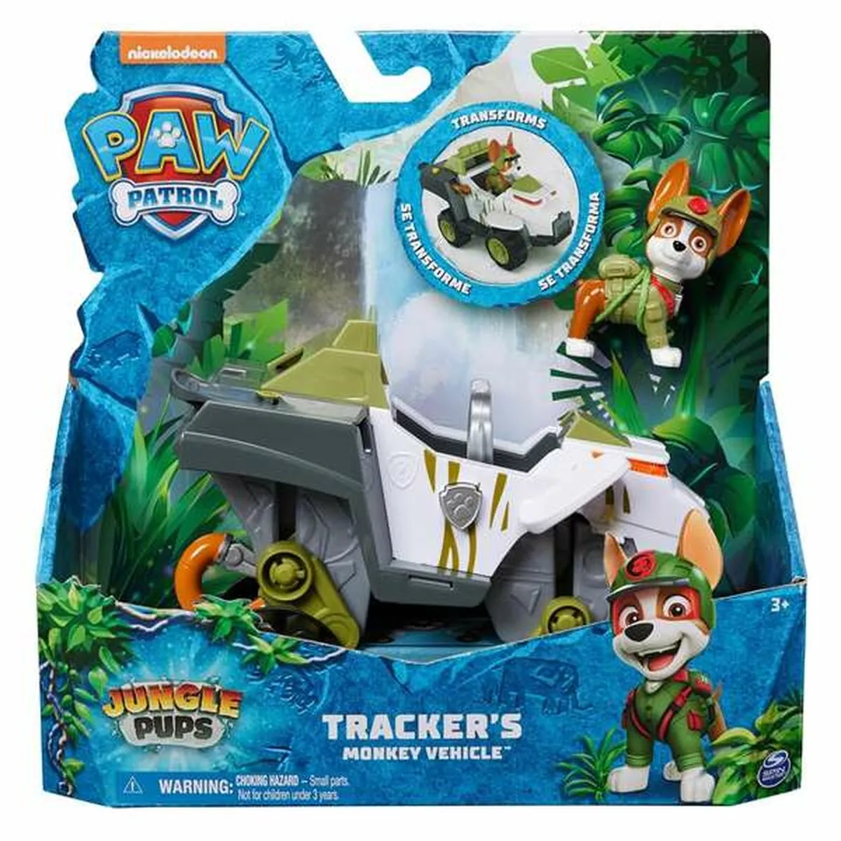The paw patrol véhicule Tracker Jungle Pups