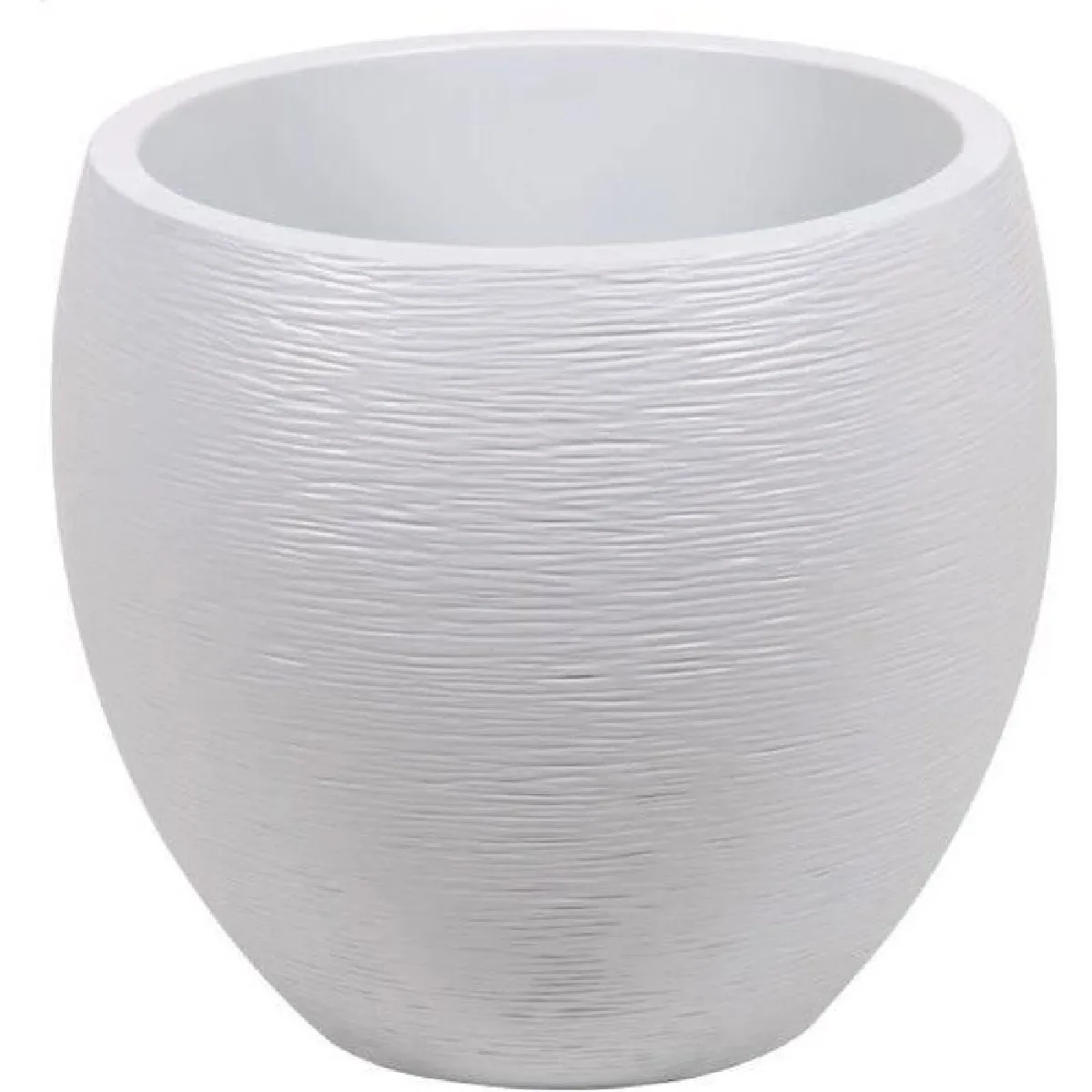 Eda Plastiques Blanc Egg - 50 X 45 Cm - Cérusé
