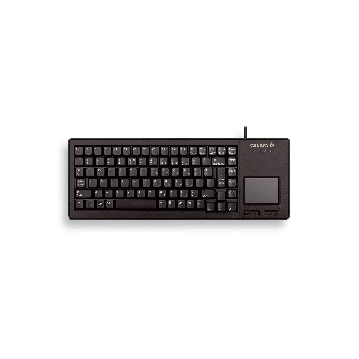 Cherry Noir Xs Touchpad Keyboard - Clavier Mécanique Avec Touchpad Intégré