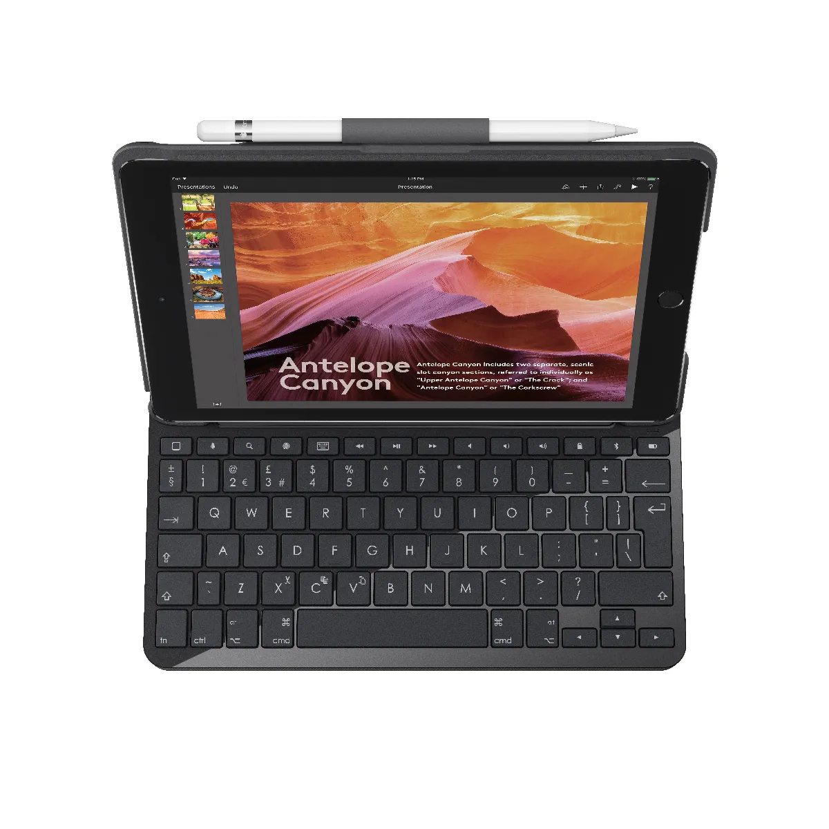 Logitech Slim Folio - vue 2