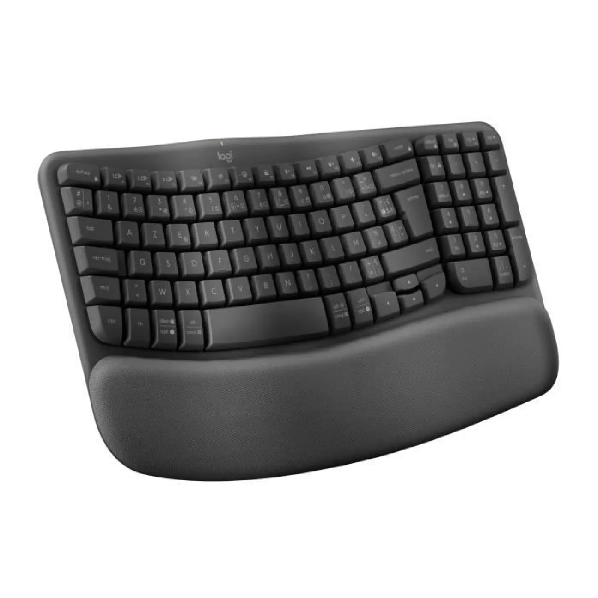 Logitech Clavier sans fil ergonomique Wave Keys en Graphite - Image 8