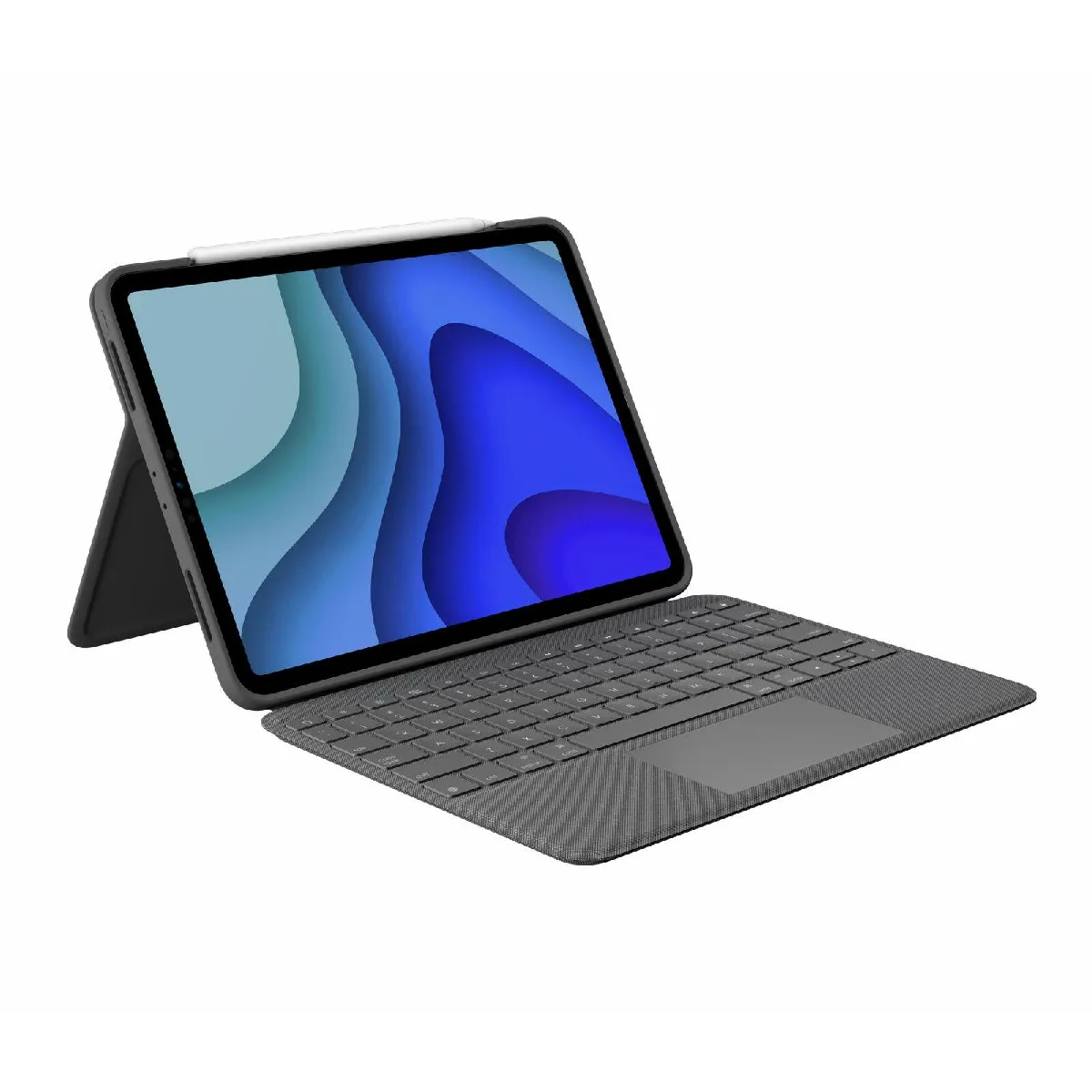 Clavier sans fil Bluetooth Logitech Folio Touch pour iPad Air - vue 2
