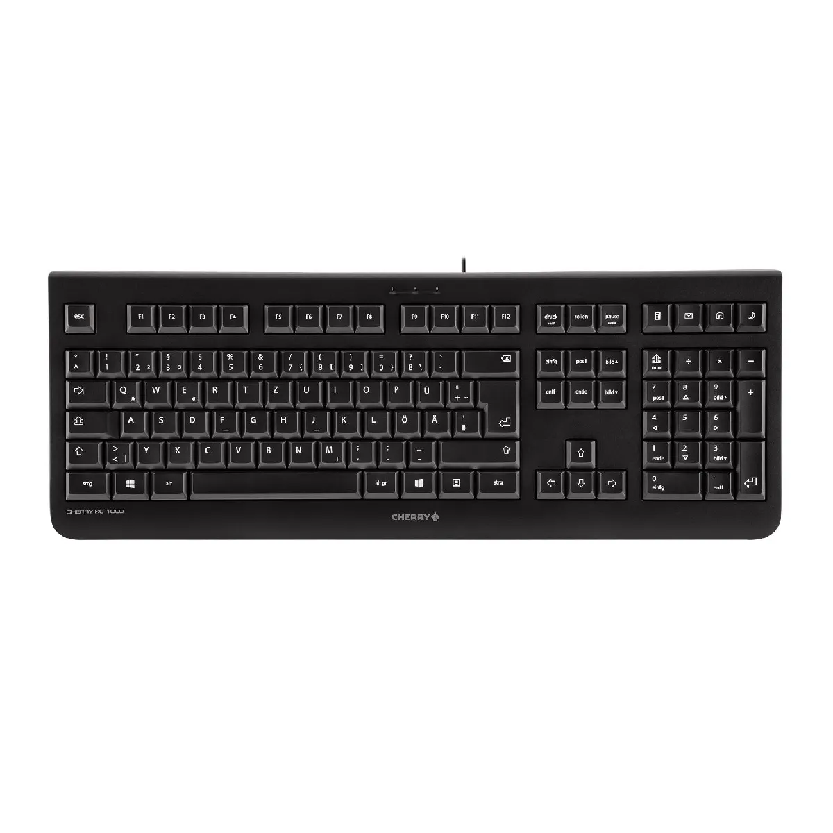 CHERRY  - KC 1000 - Clavier - US - Noir