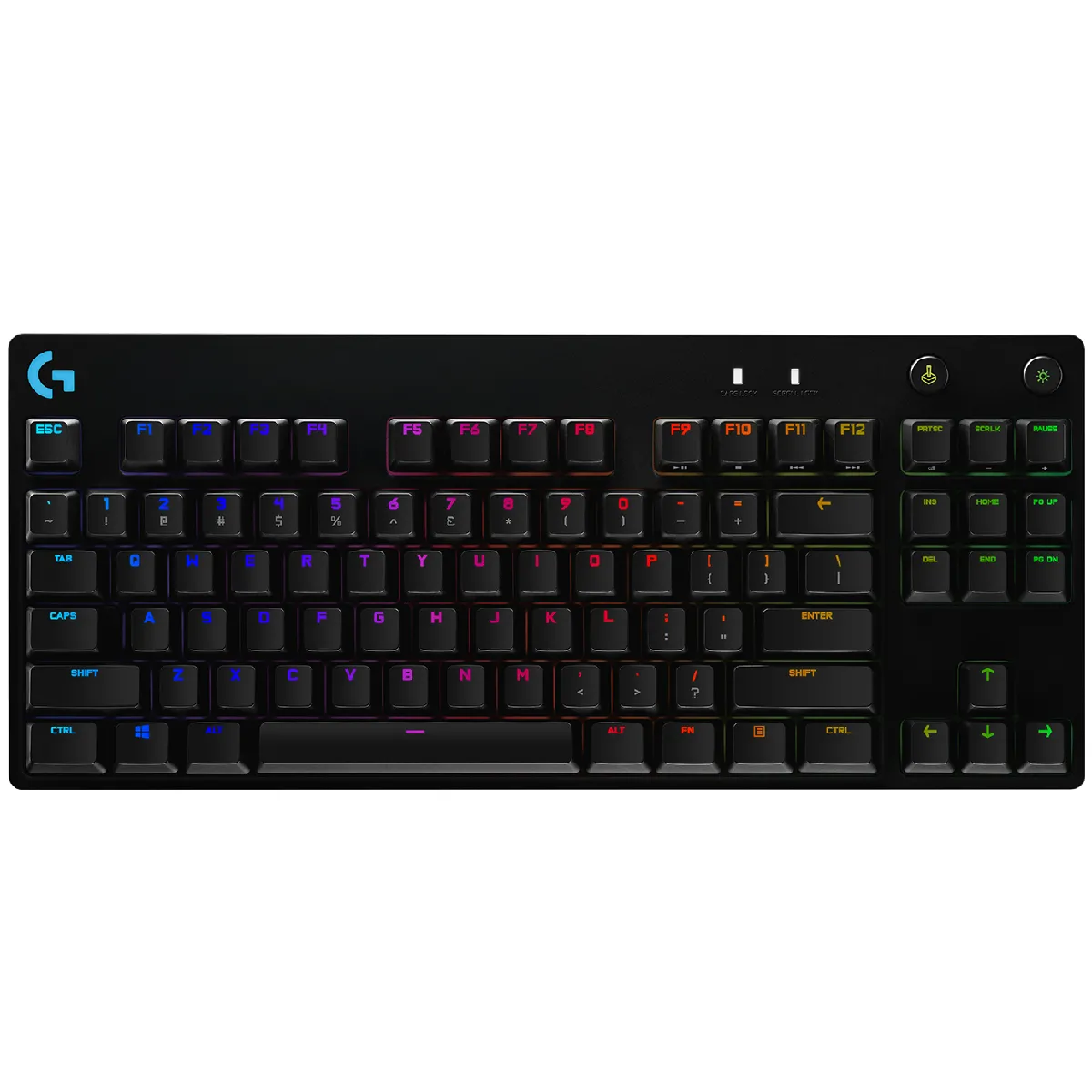 Clavier Gaming Mécanique LOGITECH G Pro – Ultra Portable, Câble Micro-USB Détachable - vue 8