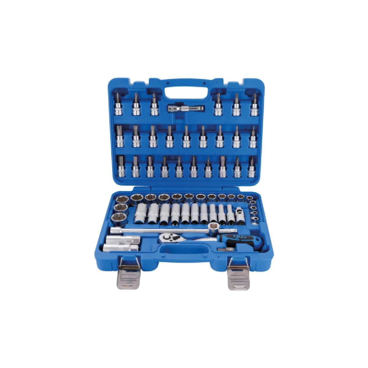 Non Communiqué Coffret De Douilles Bgs Technic - 10 Mm - 61 Pcs - 2229 - Image 2