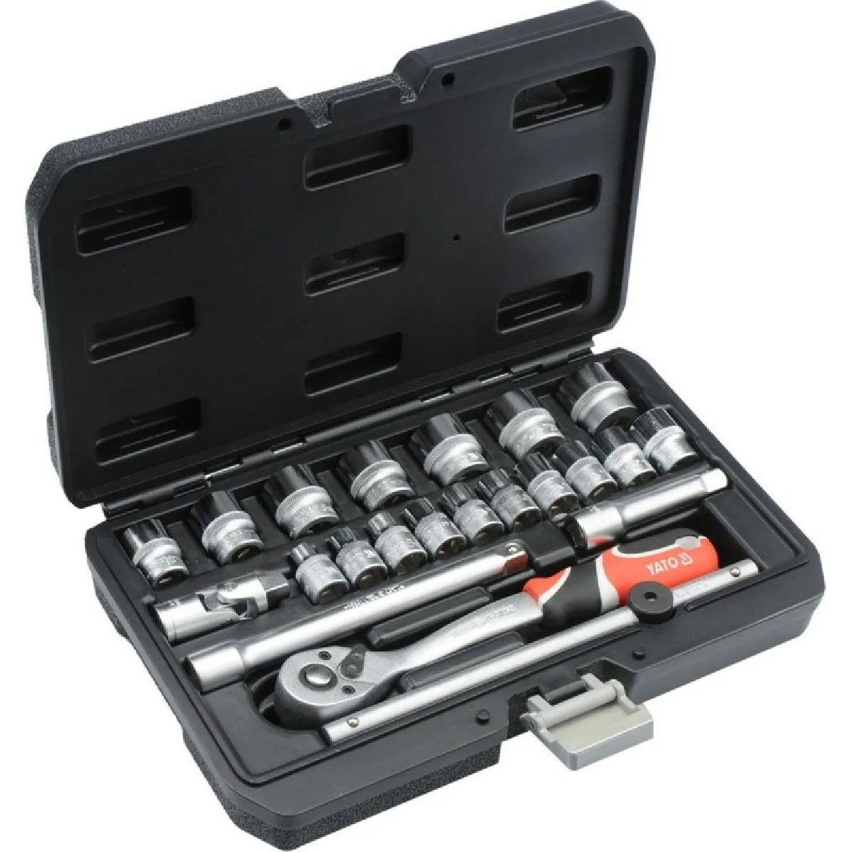 Yato Jeu De Douilles - 22 Pcs - Chrome Vanadium - Image 2