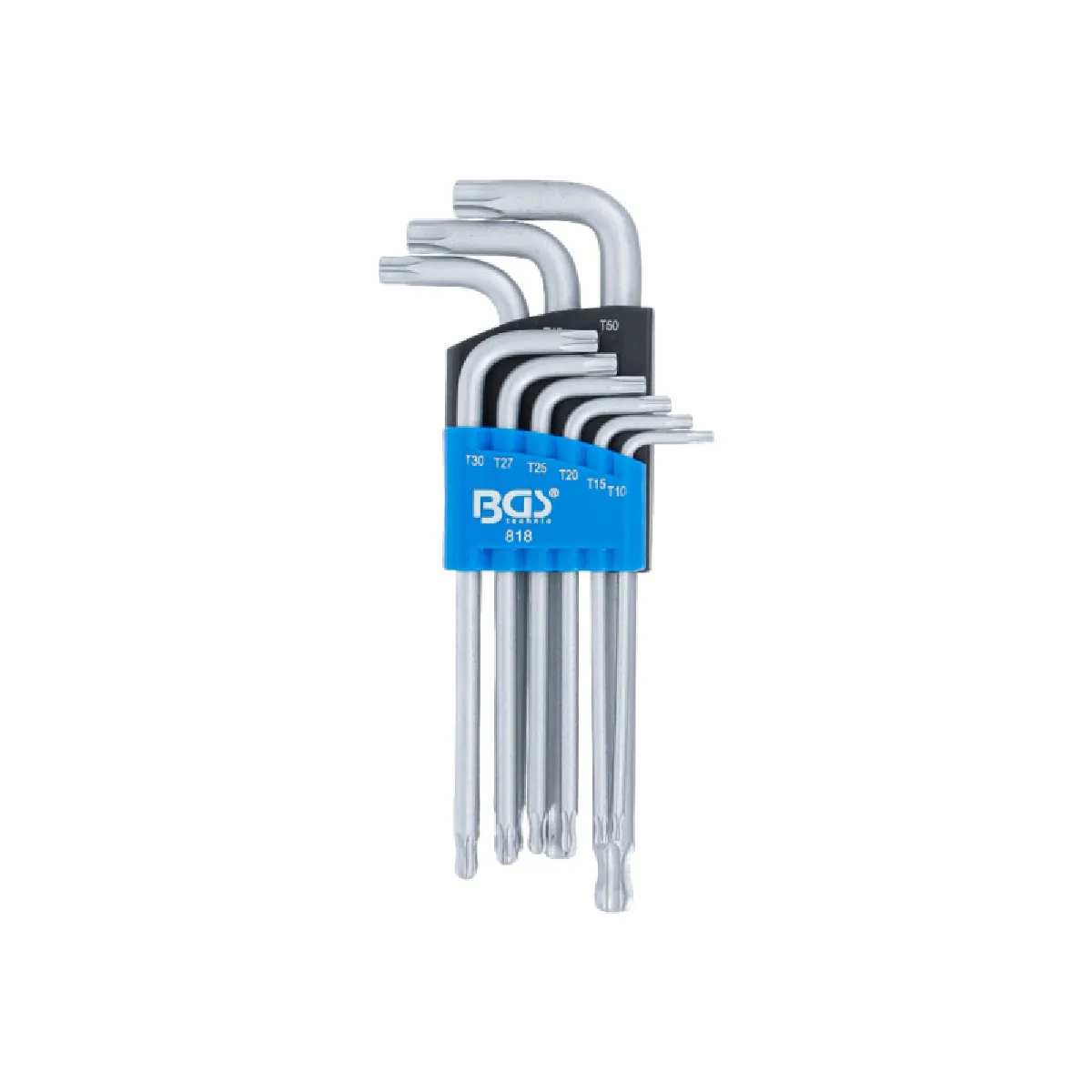 Non Communiqué Jeu De Clés Coudées Extra Long Bgs Technic - Torx Tête Sphérique - 9 Pcs - 819 - Image 3