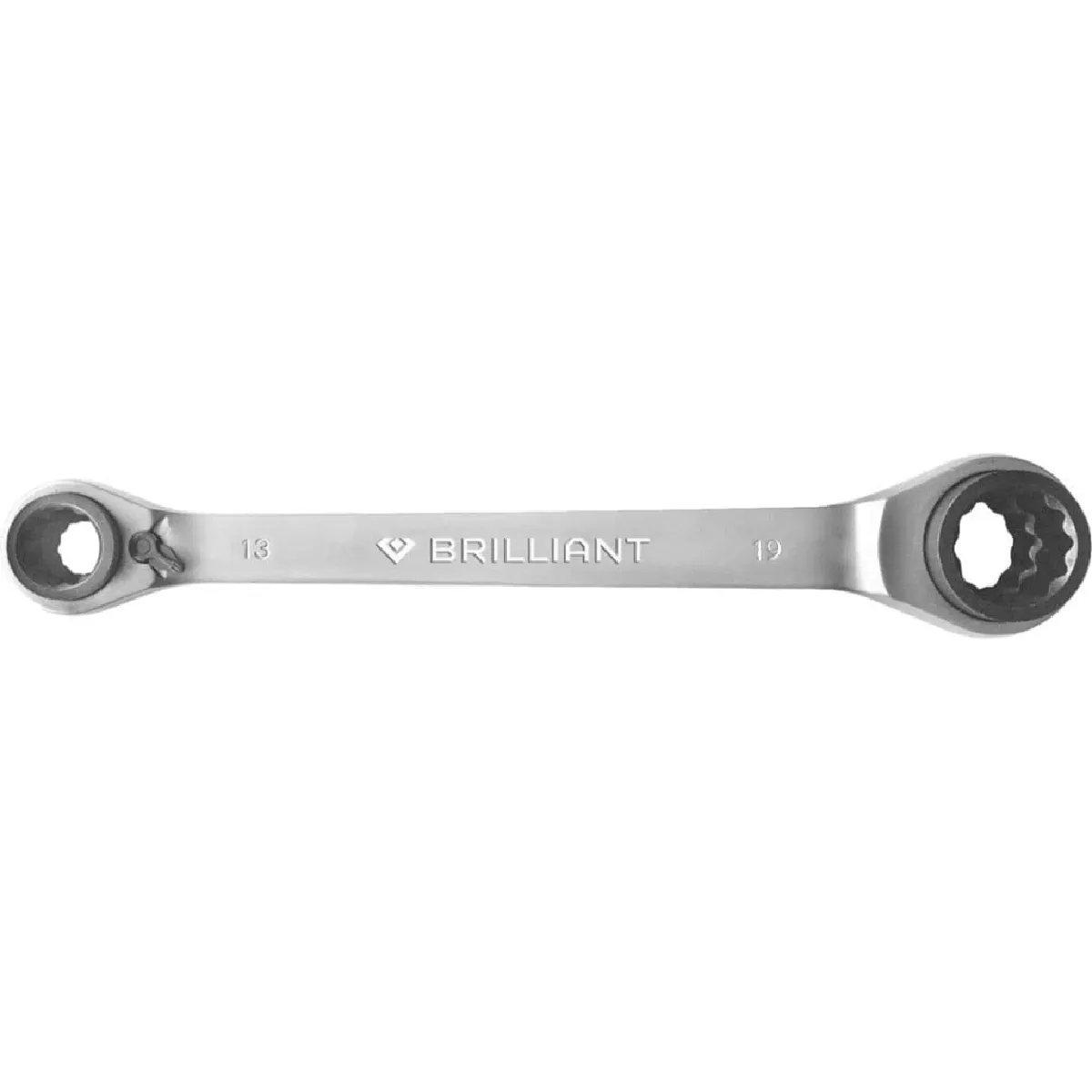 Non Communiqué Brilliant Tools Bt013901 Ks Tools Clés Polygonale Double À Cliquet 10 - 19 Mm - Image 4