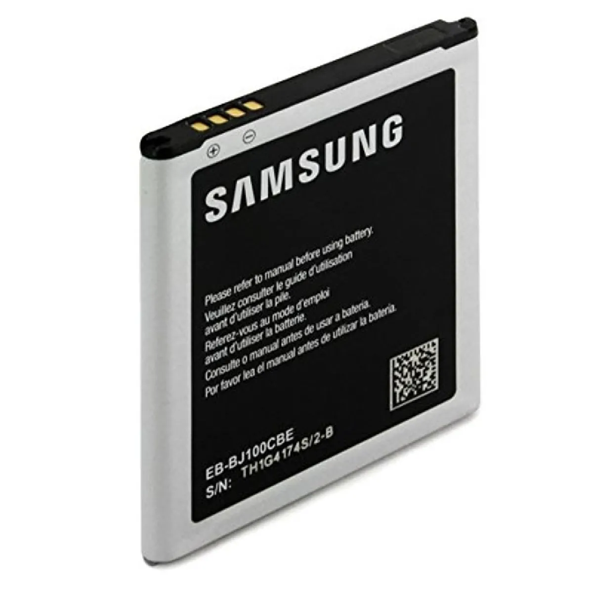 Samsung Batterie d'origine EB BJ100CBE pour Samsung Galaxy J1 J100 et Samsung Galaxy J1 4G 1850mAh - vue 2