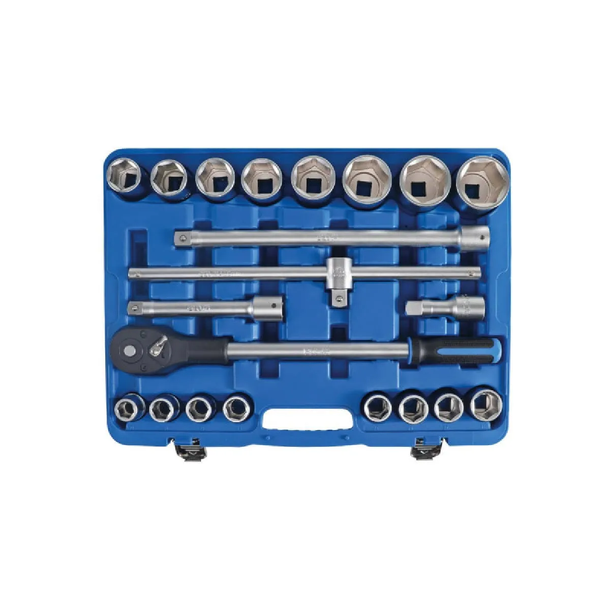 Bgs Technic Coffret De Douilles Six Pans Et Accessoires - 20 Mm (3/4) - 21 Pcs - 1207 - Image 3