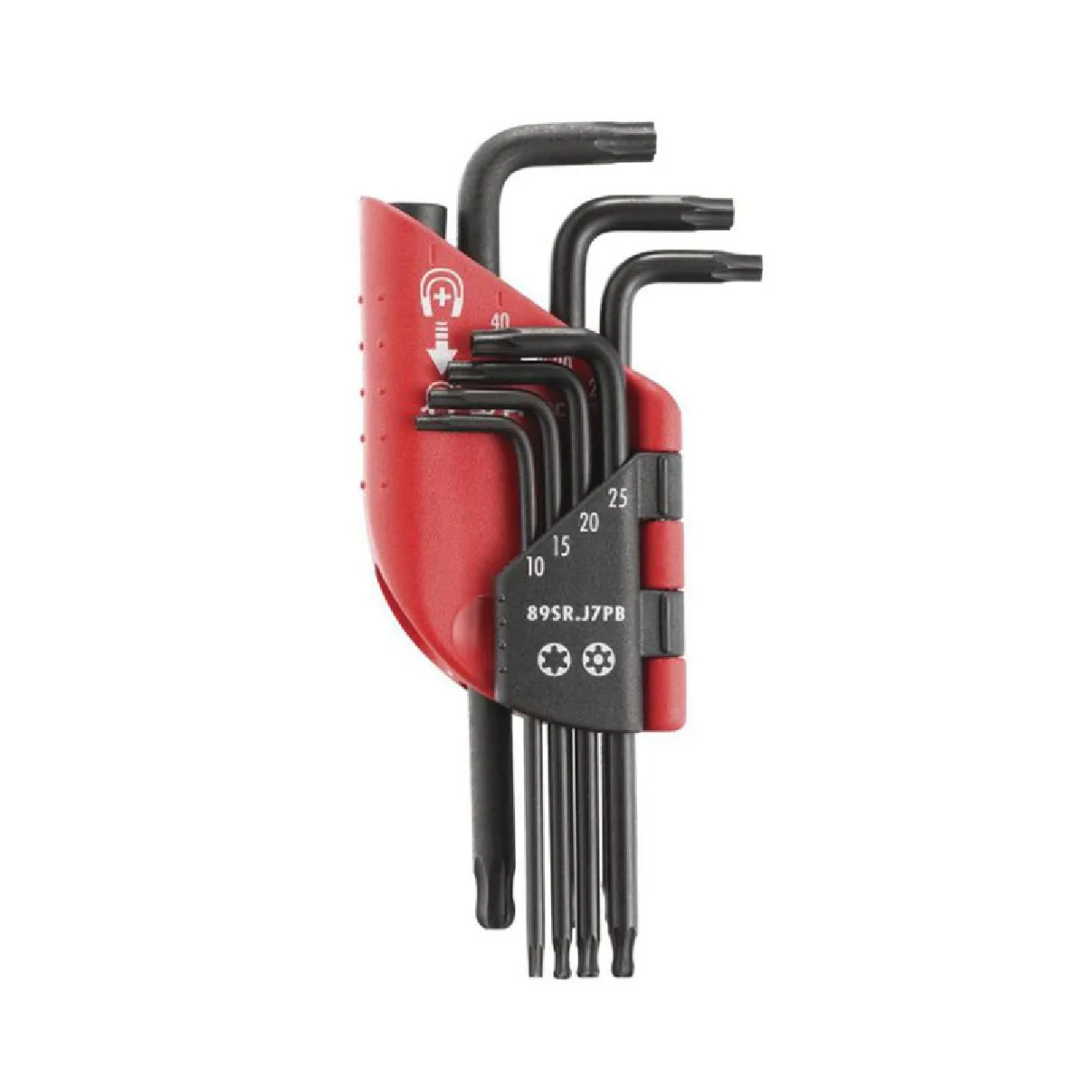 Jeu de 7 clés mâles TorxResistorx FACOM 89SR.J7PB 10 à 40 mm - vue 3