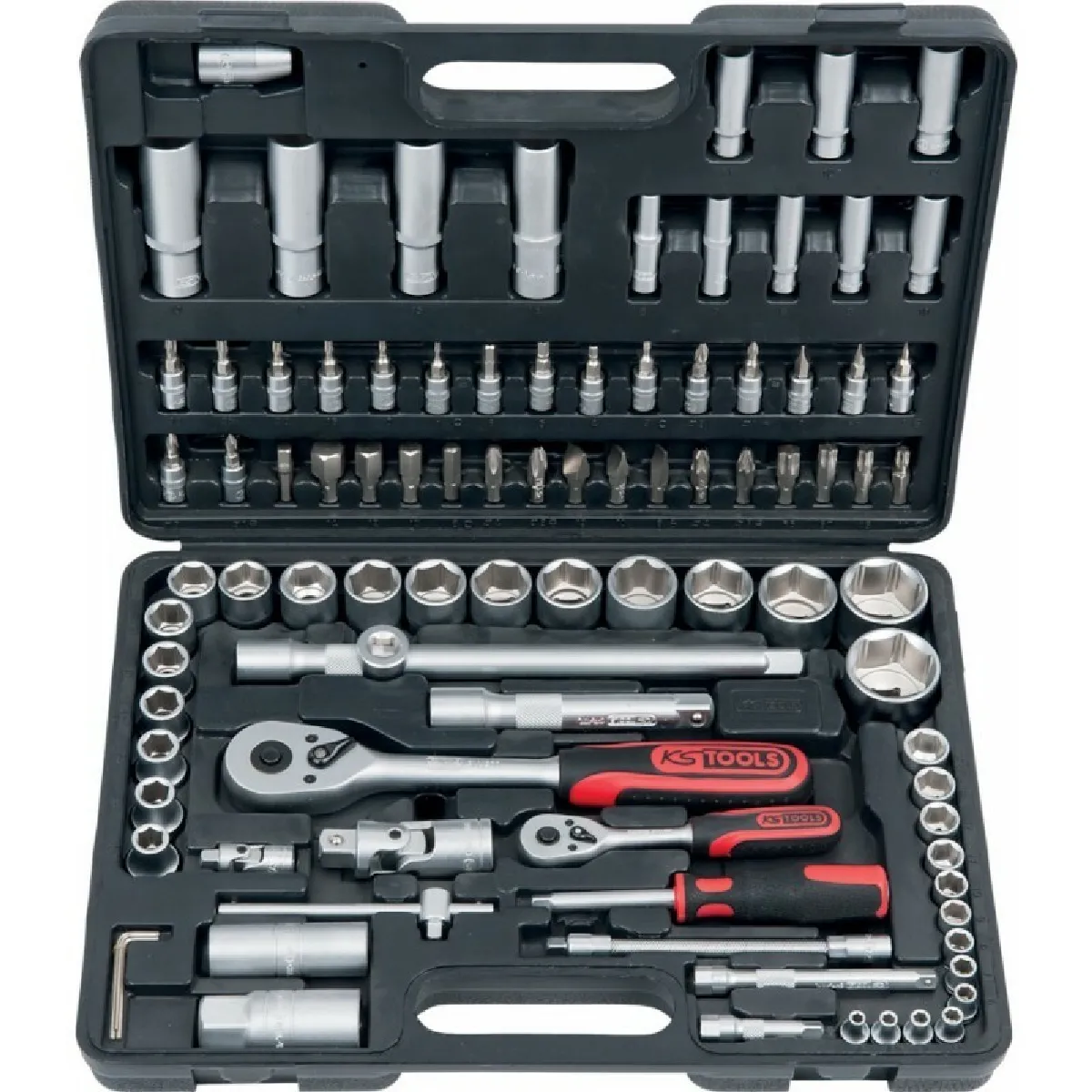 Kit de clés à douille satiné mat moleté 911.0694 KS TOOLS - Image 4