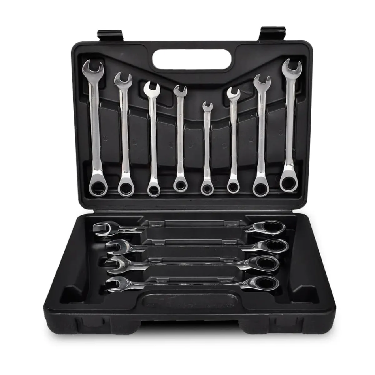 Vidaxl Jeu De Clés À Cliquet 12 Pcs