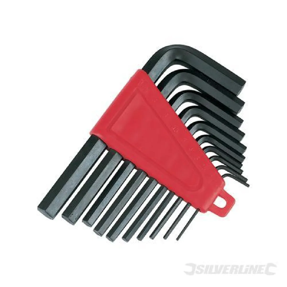 Silverline Jeu de 10 clés mâles 116 38