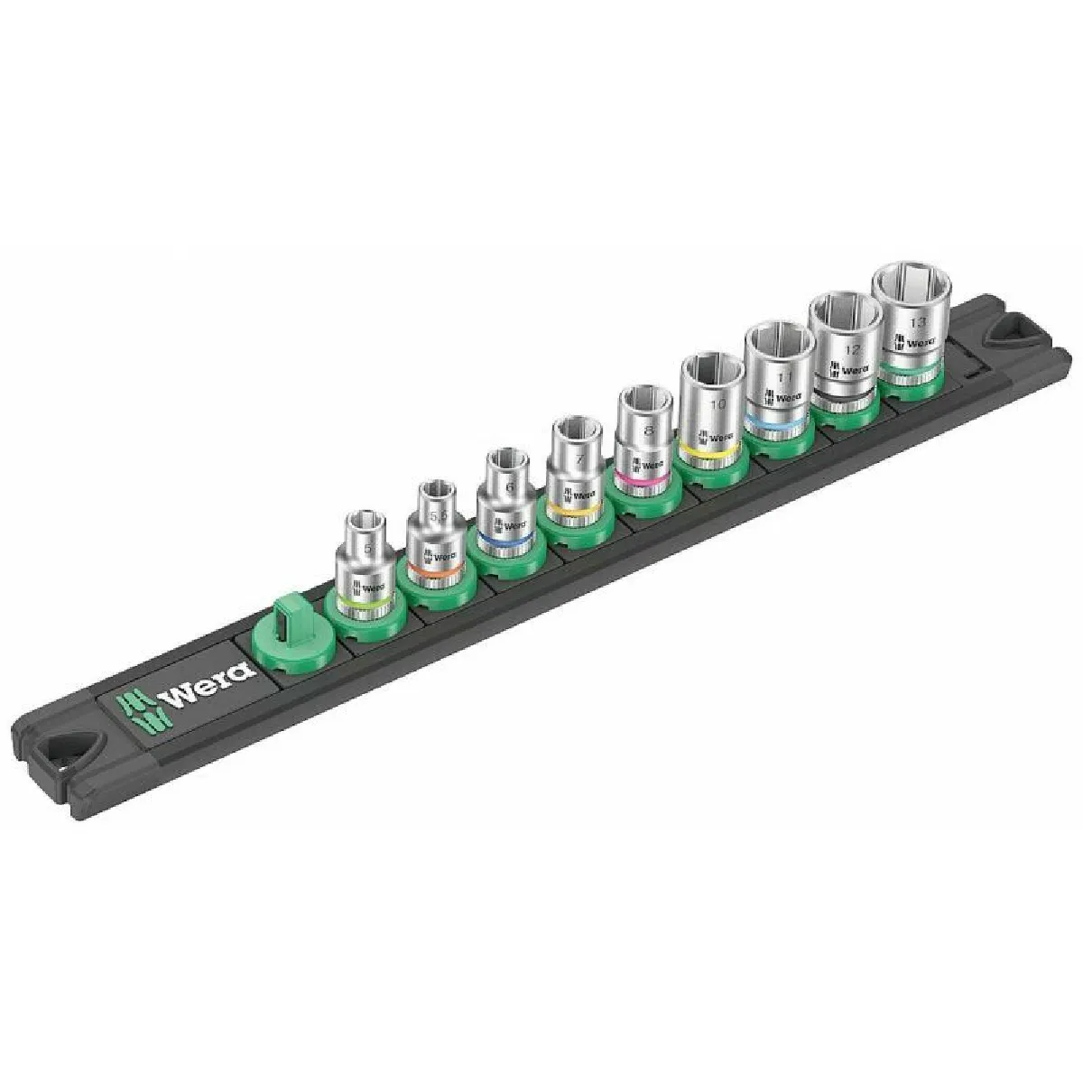 Wera Jeu De Clés Zyklop 1/4" - 9 Pièces