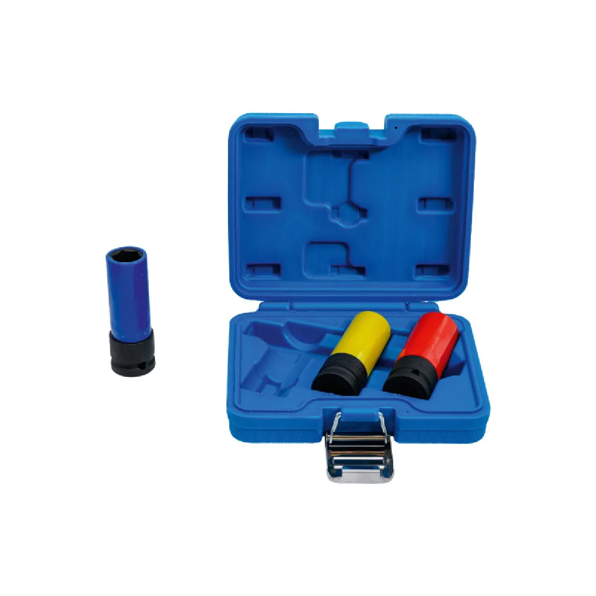 Bgs Technic Coffret De Douilles À Choc Avec Protection - 12,5 Mm - 3 Pcs - 7300 - Image 3