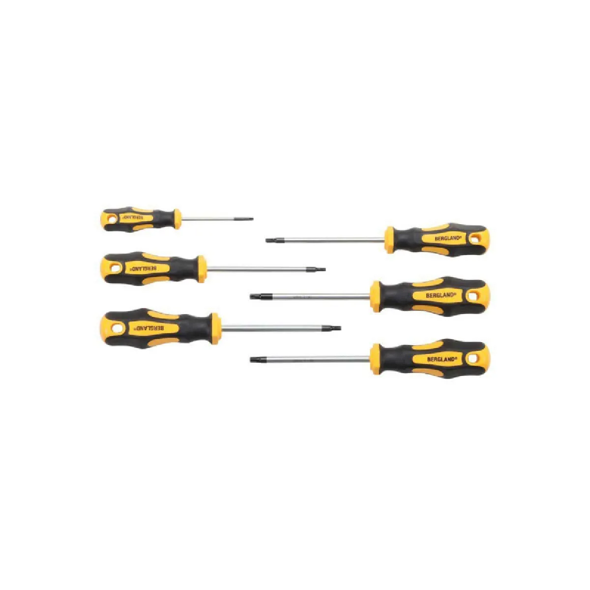 Non Communiqué Jeu De Tournevis Profil En T Bgs - 6 Pcs - 35826 - Image 3