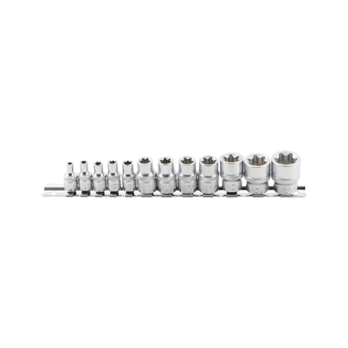 Non Communiqué Jeu De Douilles Profil E Bgs Technic - 6,3-10 Mm - E20 - 12 Pcs - 2038 - Image 3