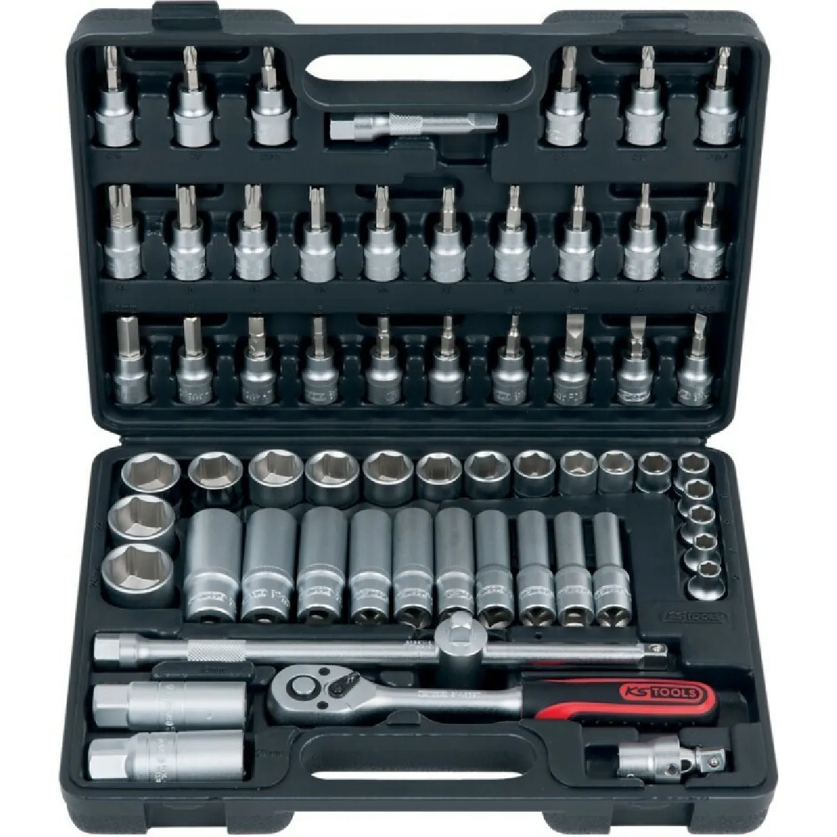 Ks Tools Jeu De Clés À Douille 3/8 (10 Mm) 61 Pièces 911.0661 - Image 3