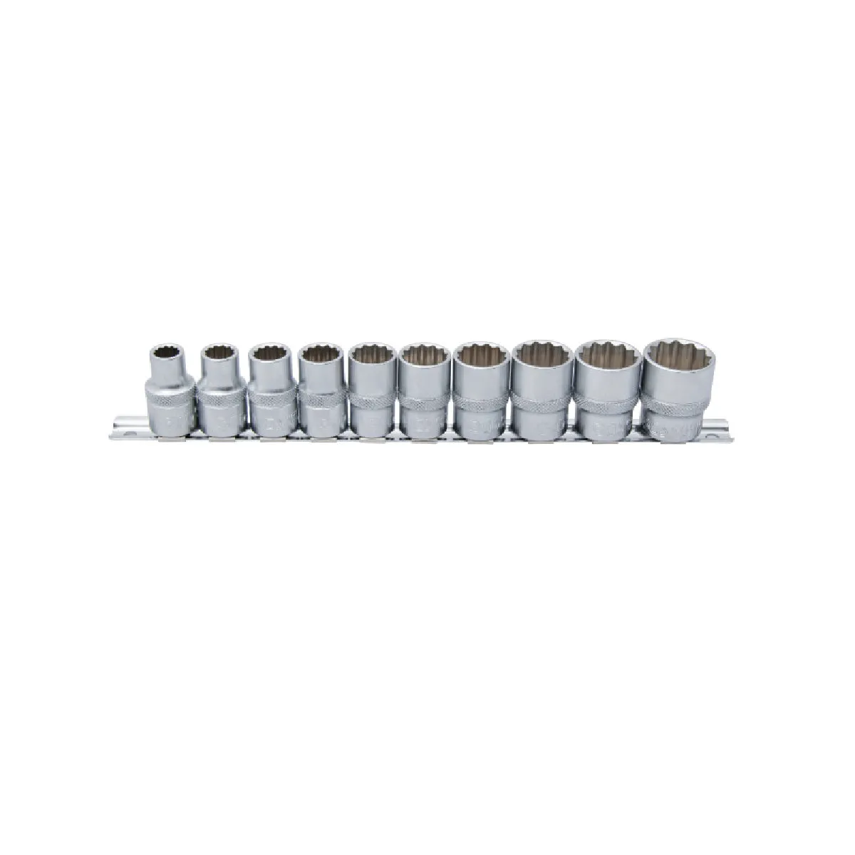 Bgs Technic Jeu De Douilles Douze Pans - 12,5 Mm - 10 Pcs - 9114 - Image 2