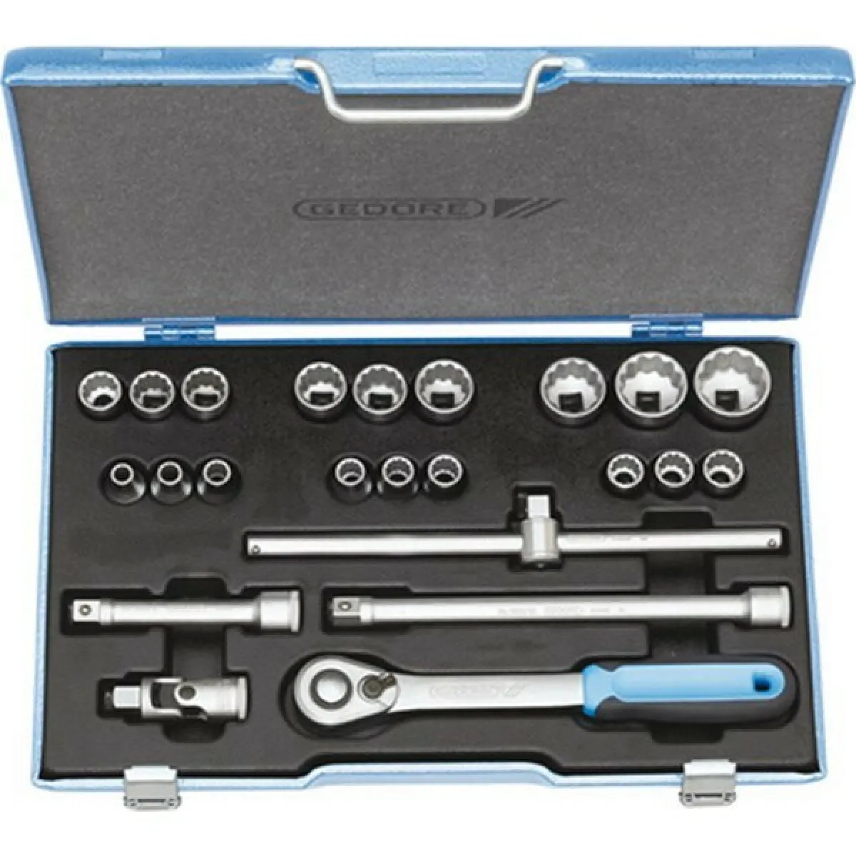 Gedore Coffret Douilles Cliquet - 23 Pièces