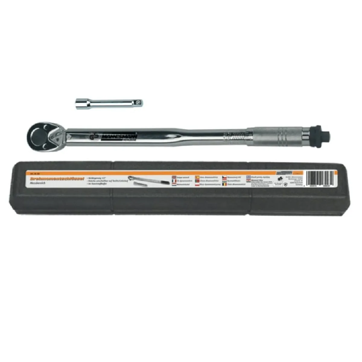 Bruder Mannesmann Clé Dynamométrique Brüder Mannesmann 183A Avec Cliquet Réversible 40 - 210 Nm - Image 3
