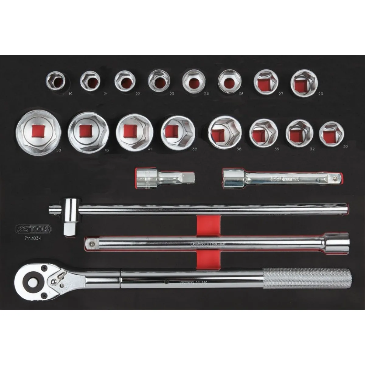 Ks Tools Module Douilles 3/4" - 21 Pièces