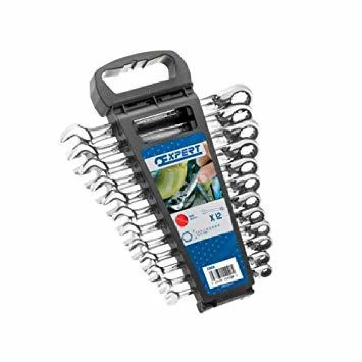 STANLEY Jeu de 12 clés mixtes à cliquet